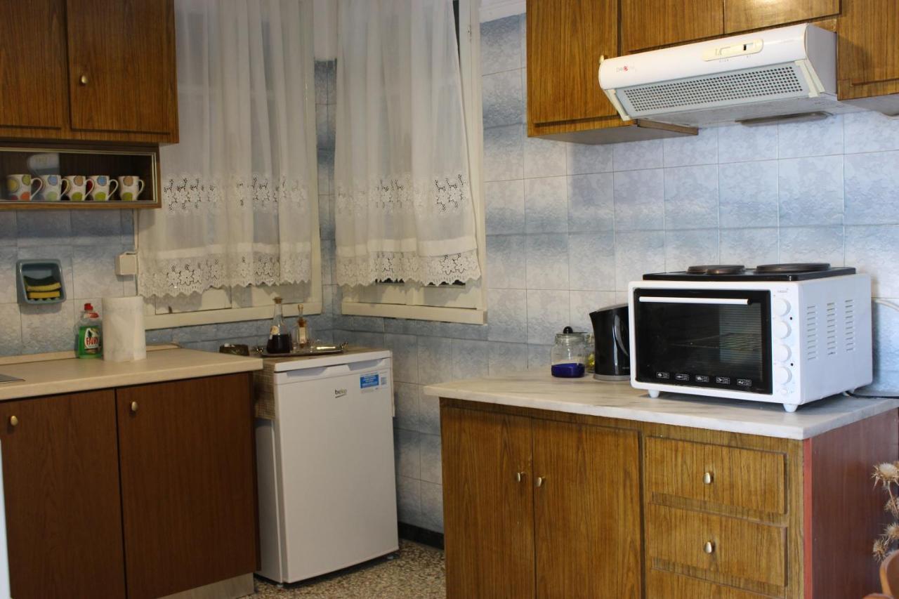 Meteora Mansion - Traditional Apt 3Bd - Rocks View Kalampáka Dış mekan fotoğraf